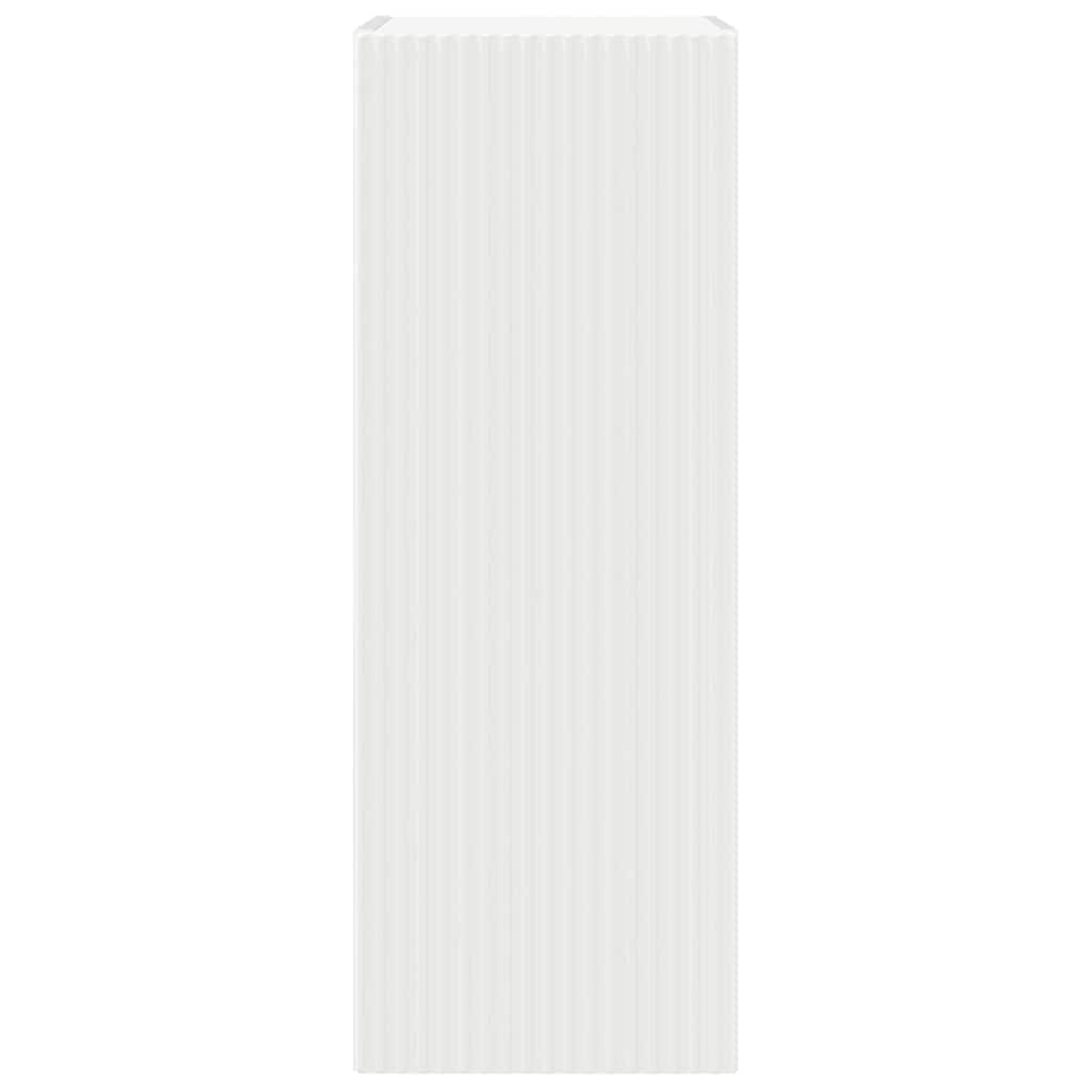 vidaXL Szafka pod telewizor Montowane na ścianie Biały 30 x 31 x 80 cm