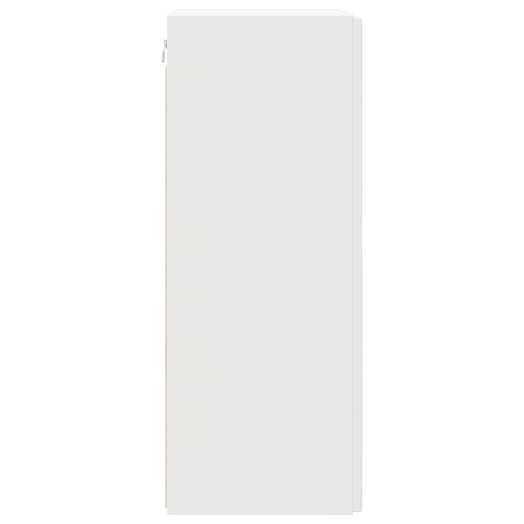 vidaXL Szafka pod telewizor 2 pcs Biały 30 x 31 x 80 cm