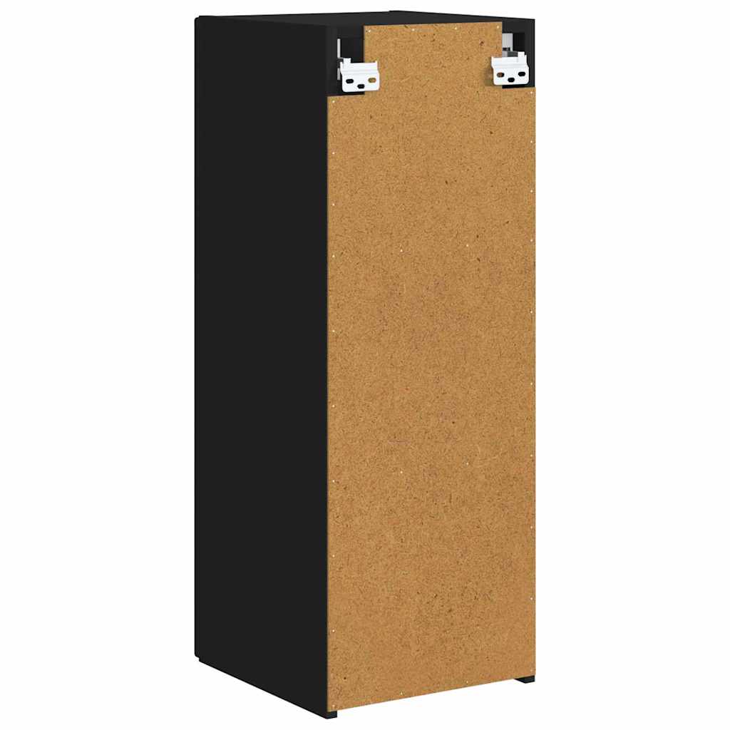 vidaXL Szafka pod telewizor Czarny 30 x 31 x 80 cm