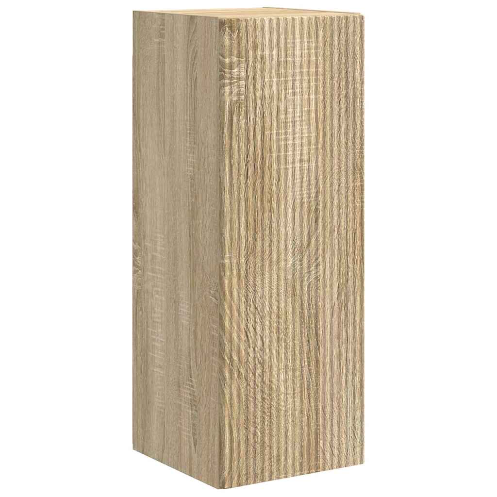 vidaXL Szafka pod telewizor 2 pcs Sonoma 30 x 31 x 80 cm