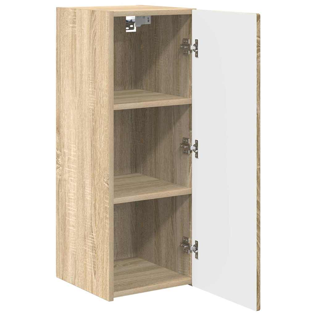 vidaXL Szafka pod telewizor 2 pcs Sonoma 30 x 31 x 80 cm