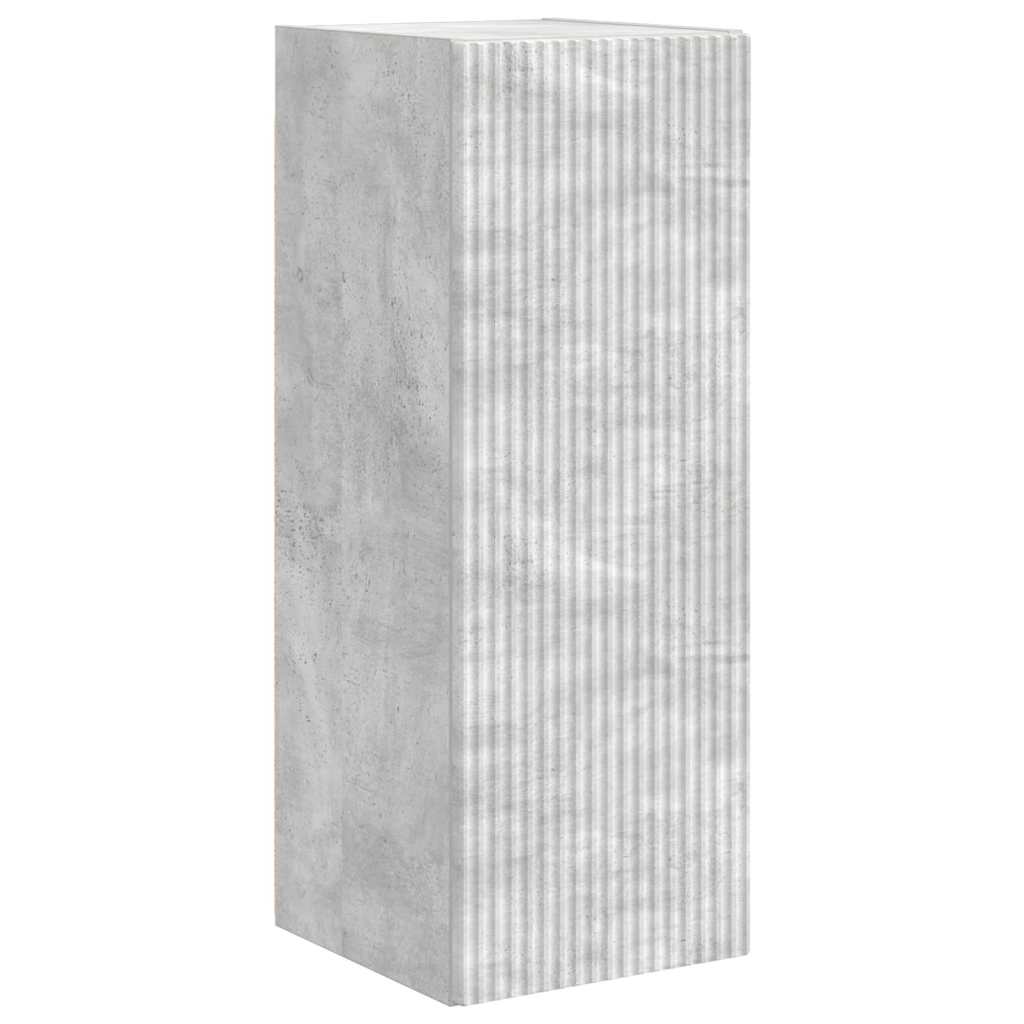 vidaXL Szafka pod telewizor Betonowy 30 x 31 x 80 cm