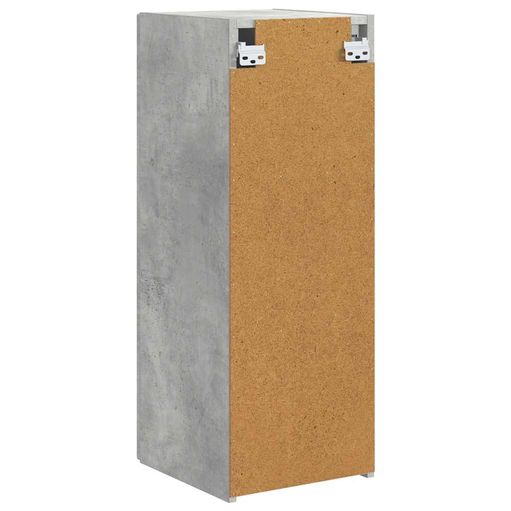 vidaXL Szafka pod telewizor Betonowy 30 x 31 x 80 cm