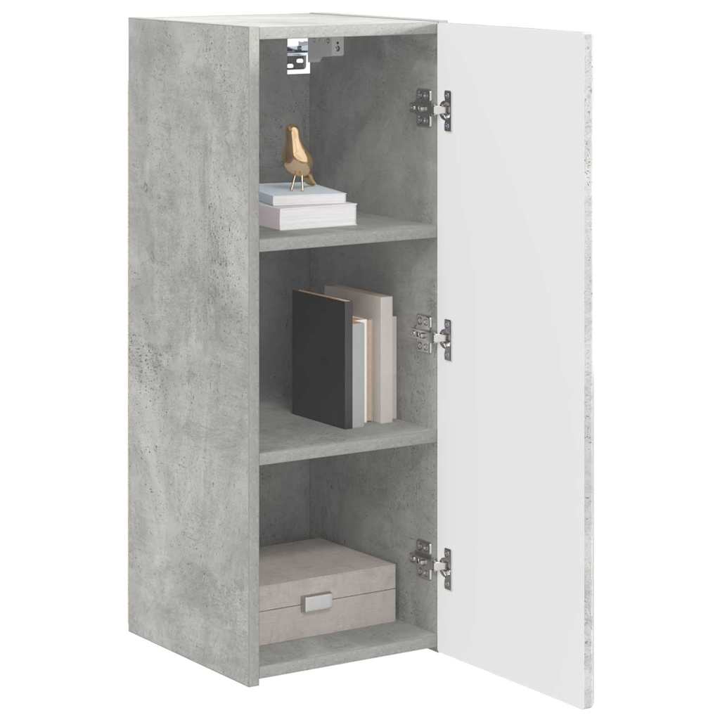 vidaXL Szafka pod telewizor Betonowy 30 x 31 x 80 cm