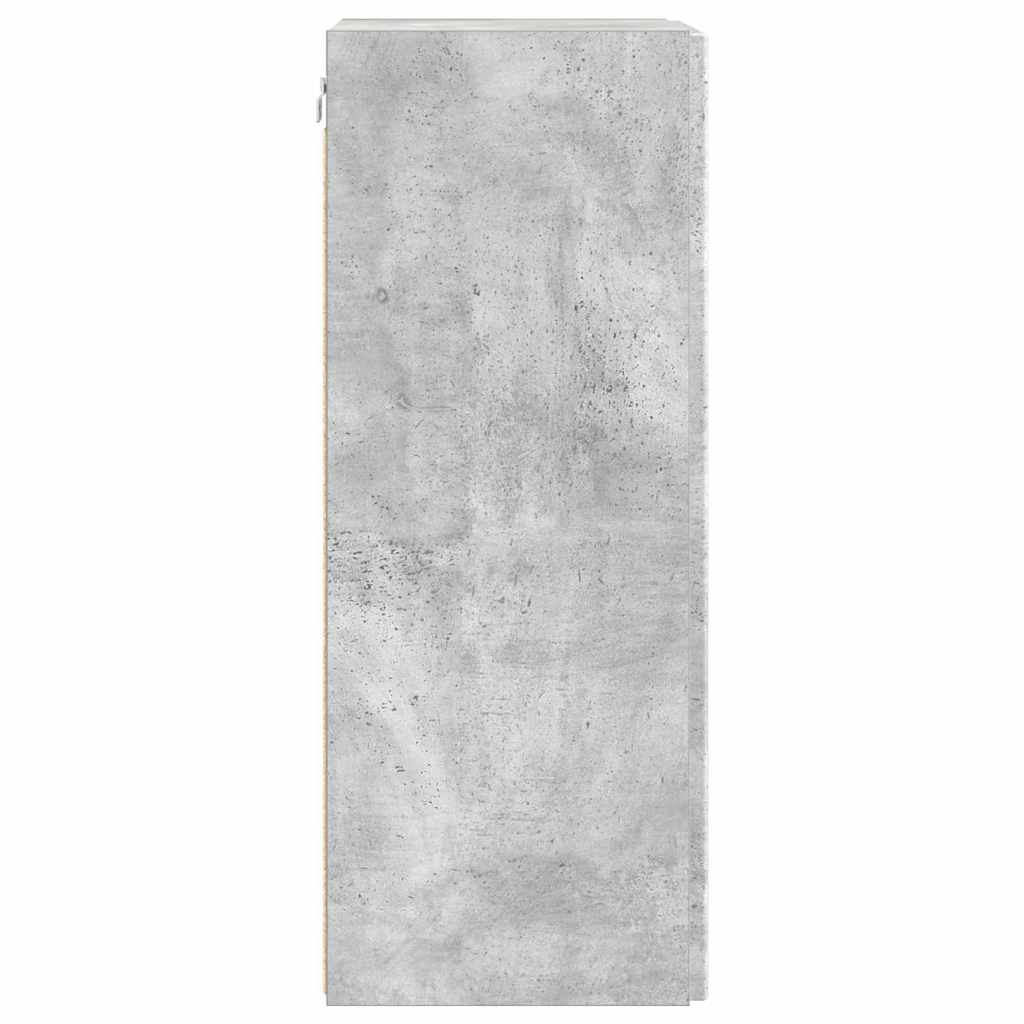 vidaXL Szafka pod telewizor Betonowy 30 x 31 x 80 cm
