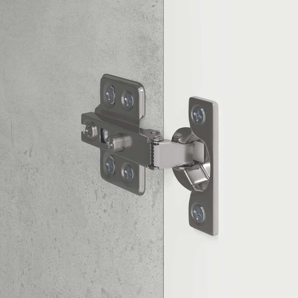 vidaXL Szafka pod telewizor 2 pcs Betonowy 30 x 31 x 80 cm