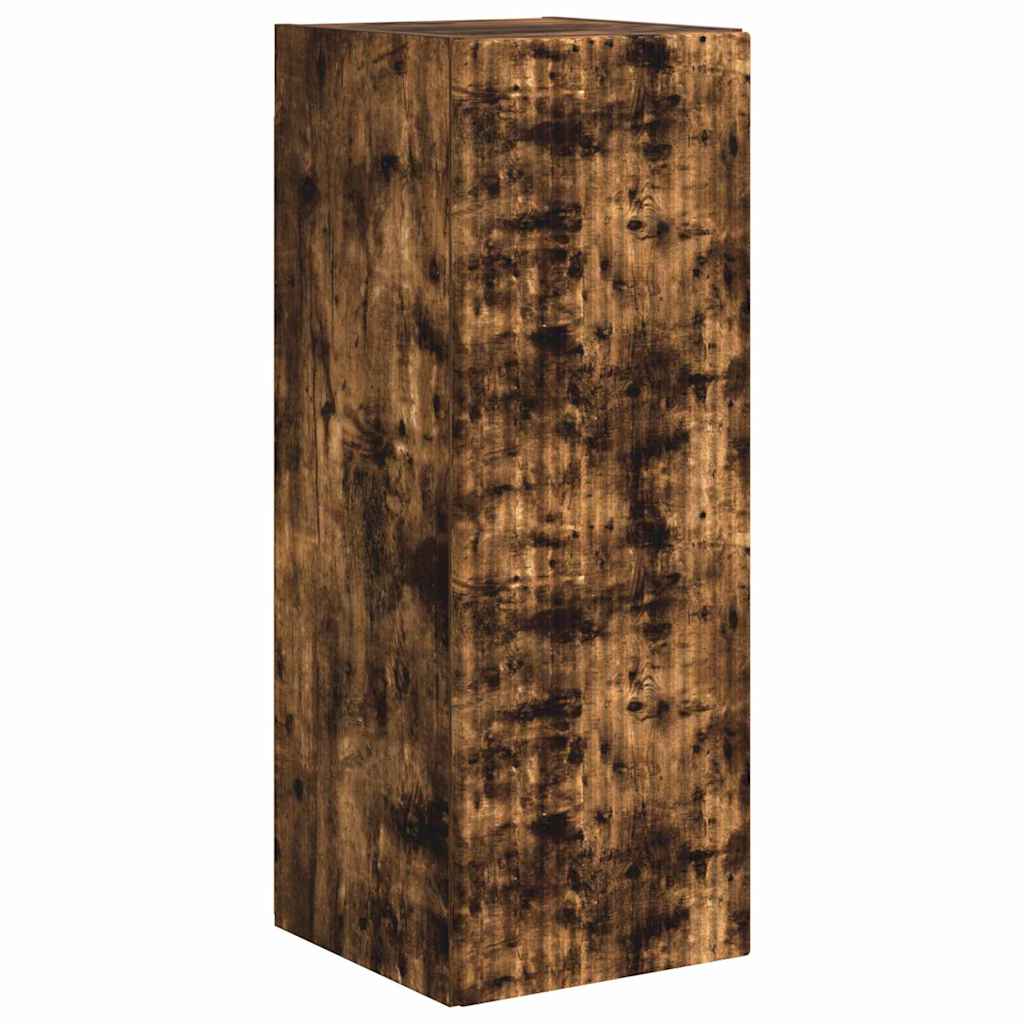 vidaXL Szafka pod telewizor Dąb wędzony 30 x 31 x 80 cm
