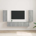 vidaXL Szafka pod telewizor 2 pcs Szary Sonoma 30 x 31 x 80 cm
