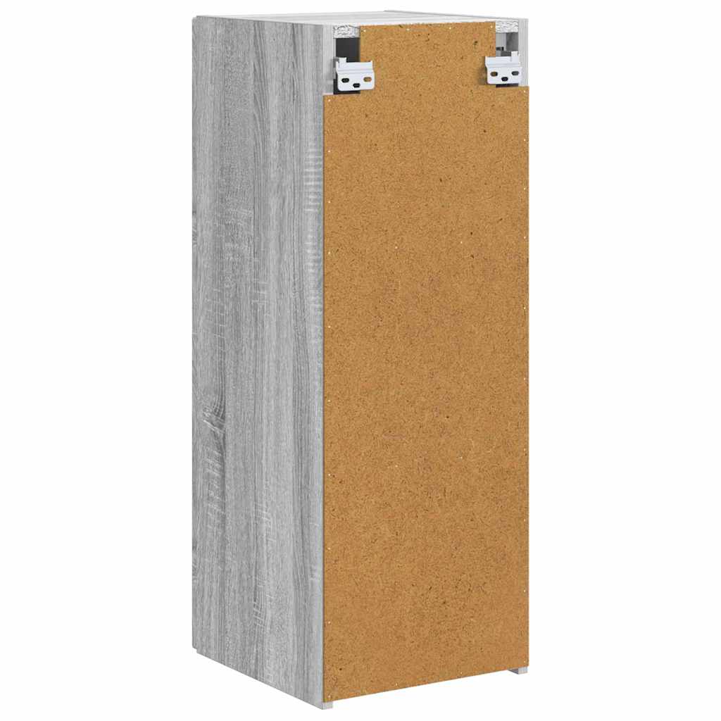 vidaXL Szafka pod telewizor 2 pcs Szary Sonoma 30 x 31 x 80 cm