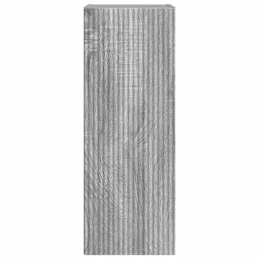 vidaXL Szafka pod telewizor 2 pcs Szary Sonoma 30 x 31 x 80 cm