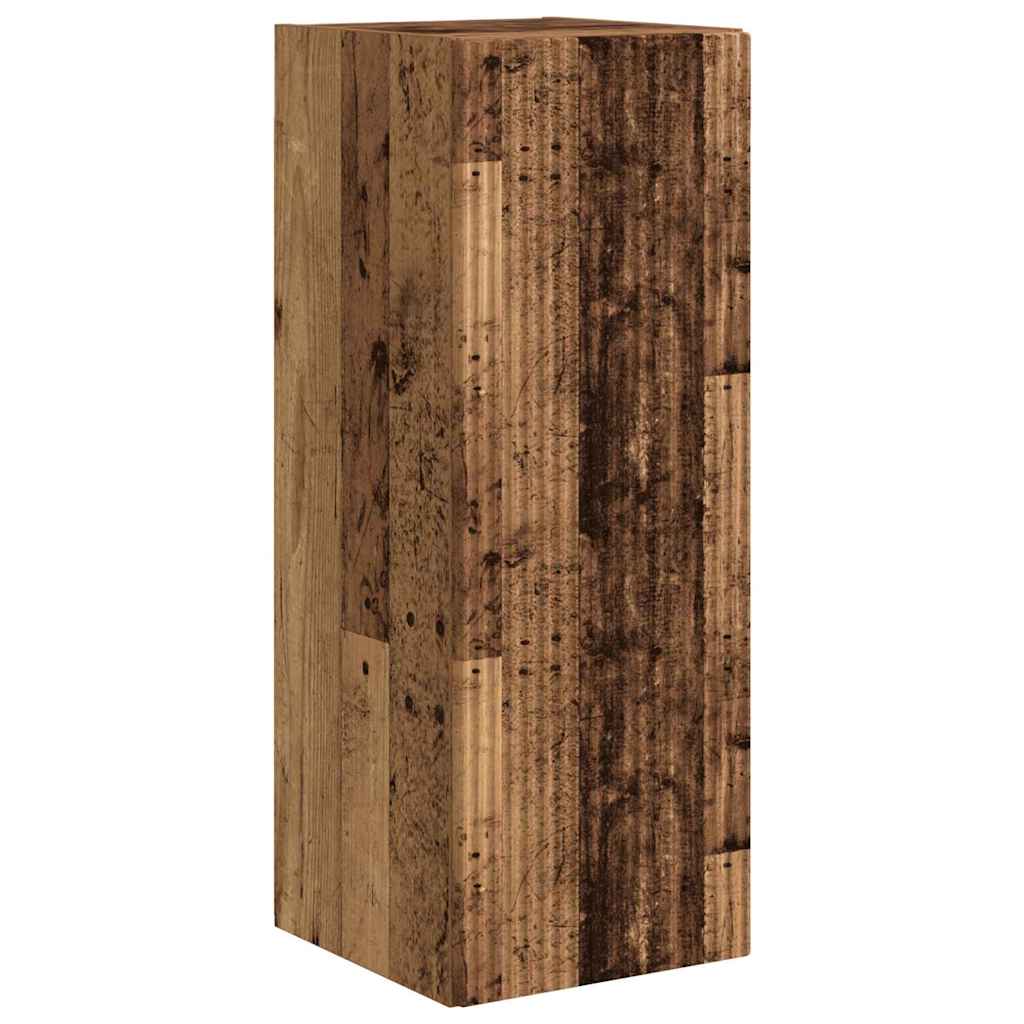 vidaXL Szafka pod telewizor Stare drewno 30 x 31 x 80 cm