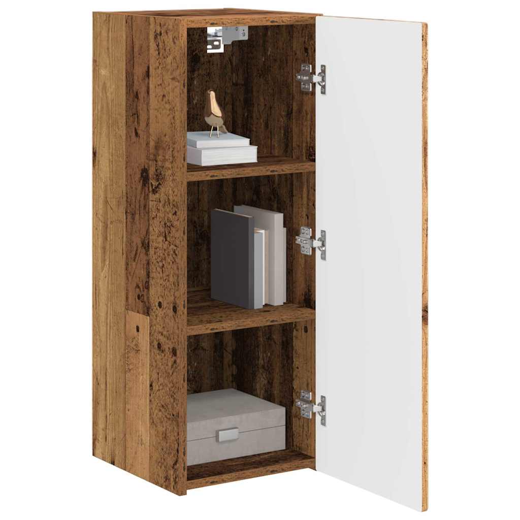 vidaXL Szafka pod telewizor Stare drewno 30 x 31 x 80 cm