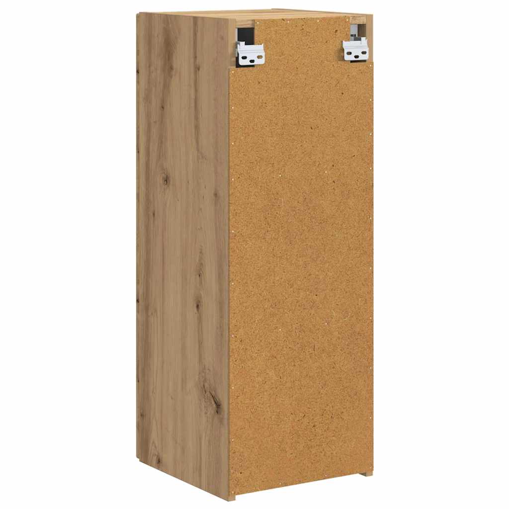vidaXL Szafka pod telewizor 2 pcs Dąb rzemieślniczy 30 x 31 x 80 cm