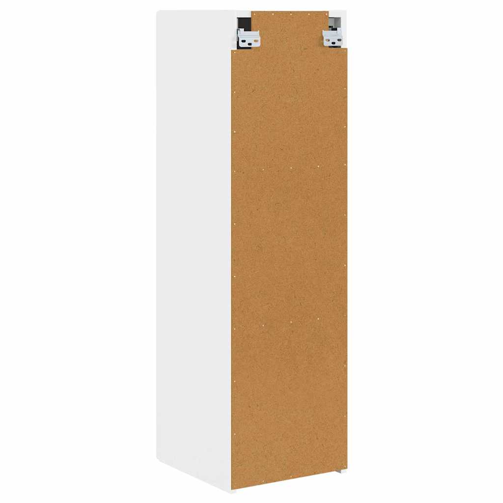 vidaXL Szafka pod telewizor 2 pcs Biały 30 x 31 x 100 cm