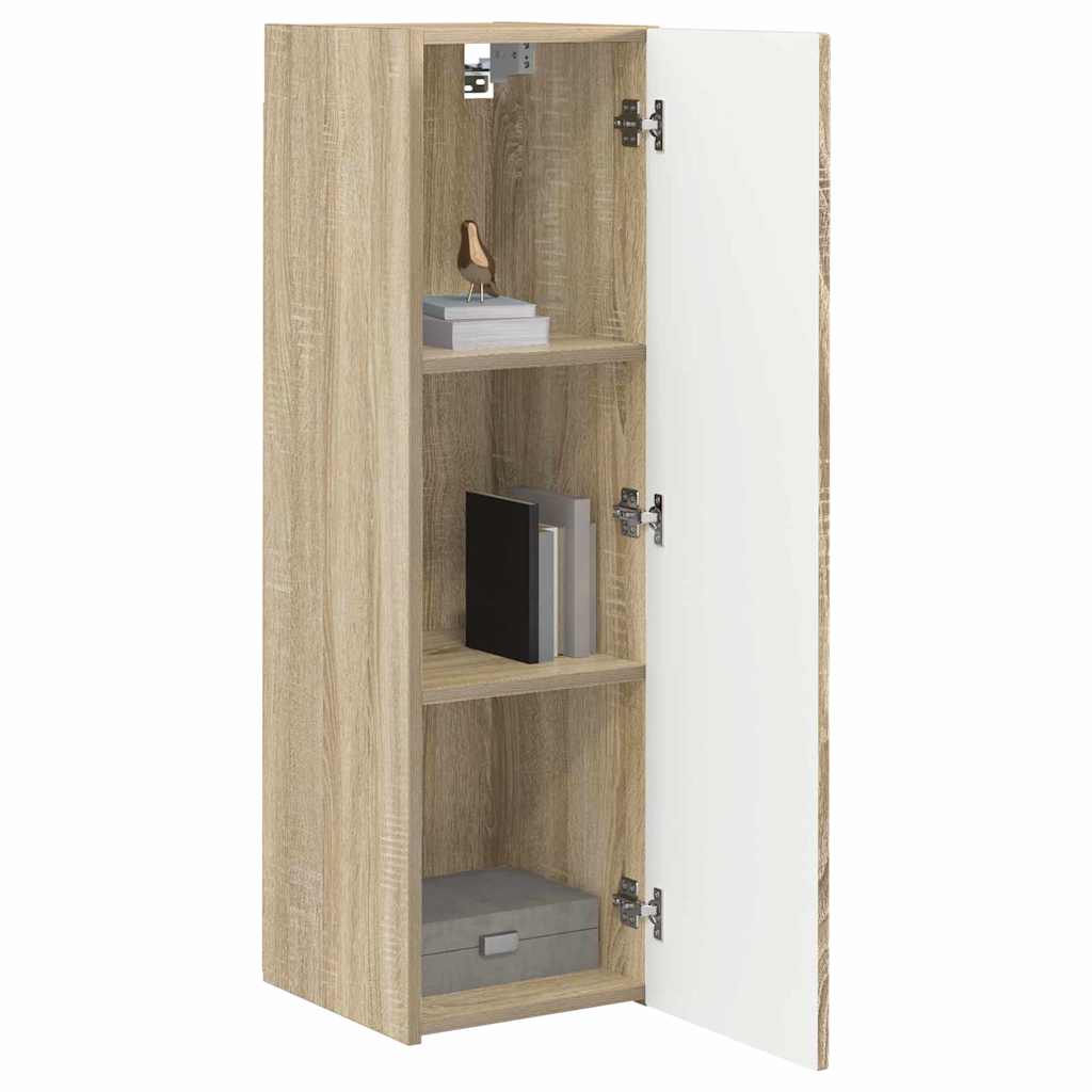 vidaXL Szafka pod telewizor 2 pcs Sonoma 30 x 31 x 100 cm