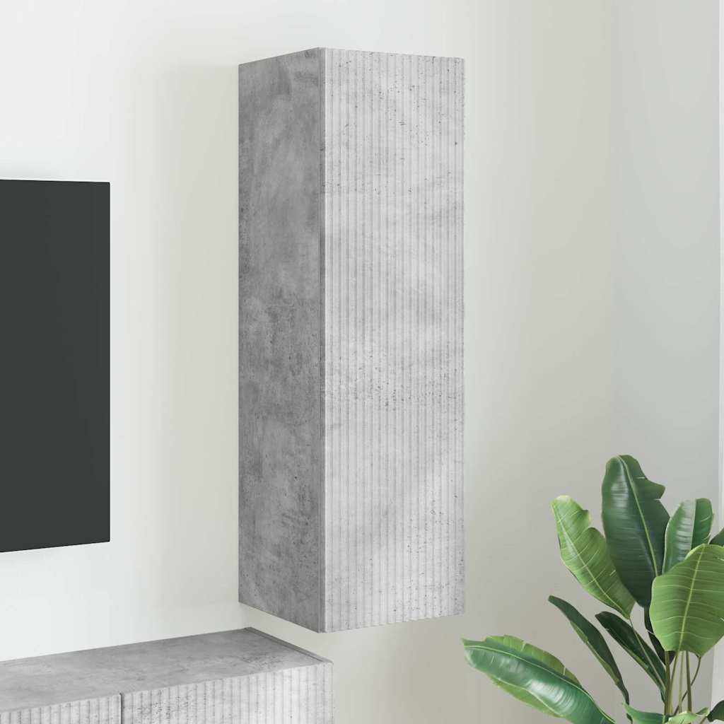 vidaXL Szafka pod telewizor Betonowy 30 x 31 x 100 cm