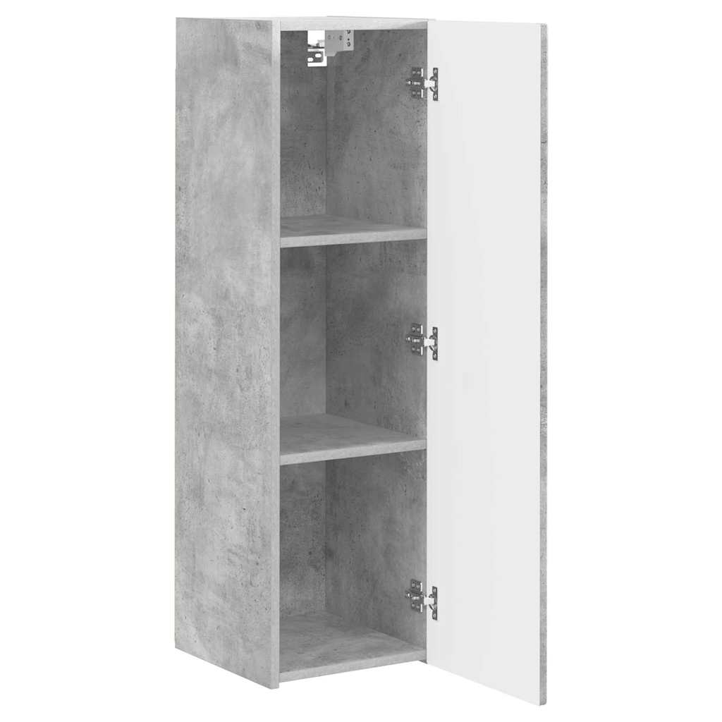 vidaXL Szafka pod telewizor Betonowy 30 x 31 x 100 cm