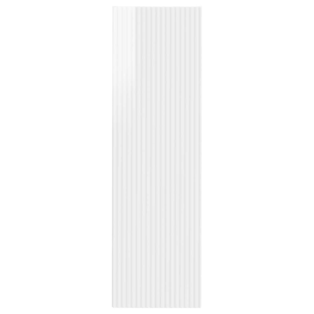 vidaXL Szafka pod telewizor 2 pcs Błyszcząca biel 30 x 31 x 100 cm