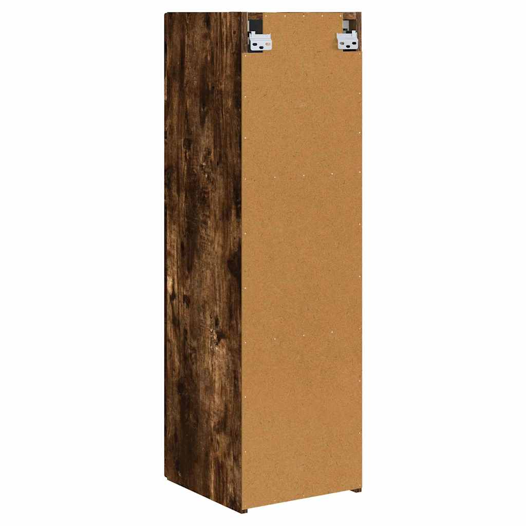 vidaXL Szafka pod telewizor 2 pcs Dąb wędzony 30 x 31 x 100 cm