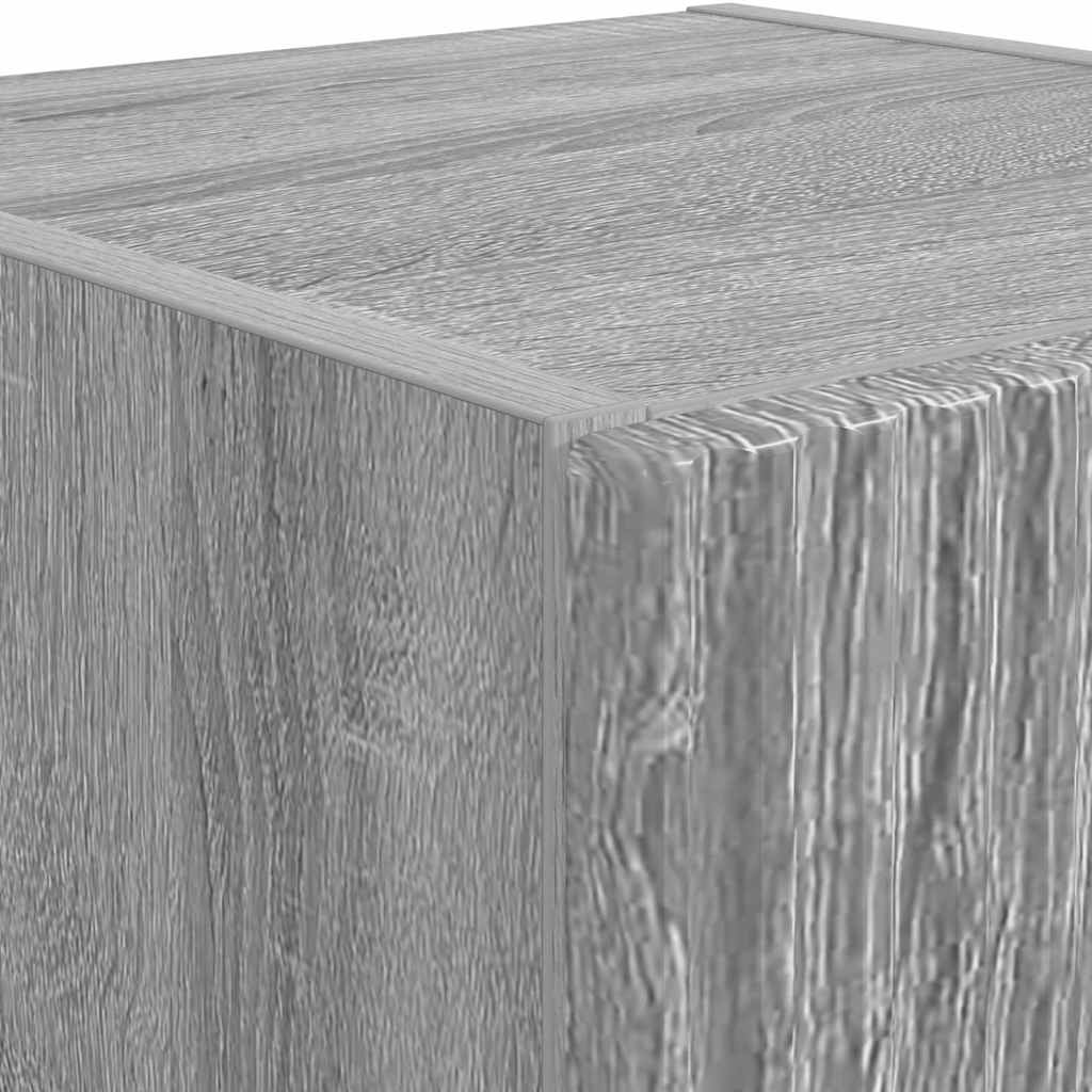 vidaXL Szafka pod telewizor Szary Sonoma 30 x 31 x 100 cm