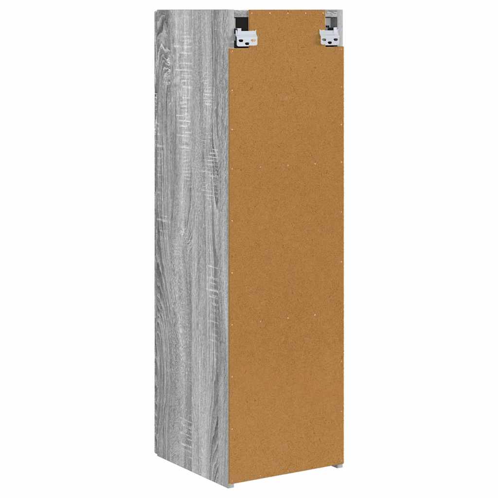 vidaXL Szafka pod telewizor Szary Sonoma 30 x 31 x 100 cm