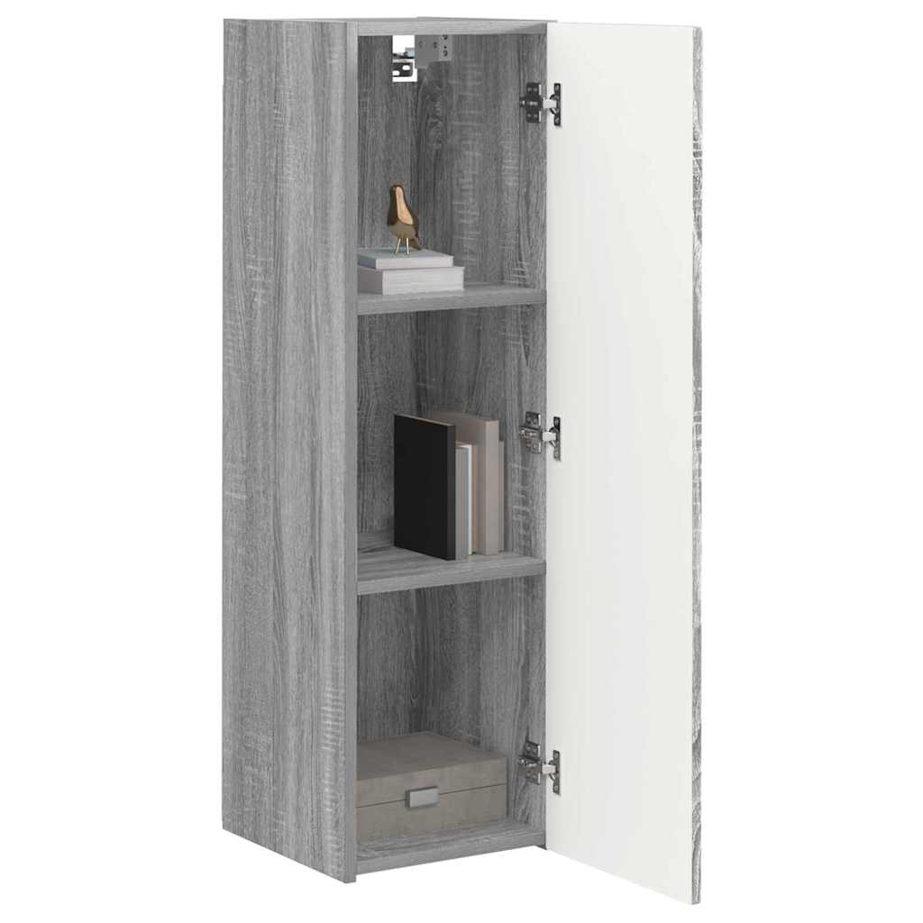 vidaXL Szafka pod telewizor Szary Sonoma 30 x 31 x 100 cm