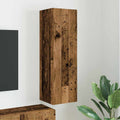 vidaXL Szafka pod telewizor Stare drewno 30 x 31 x 100 cm