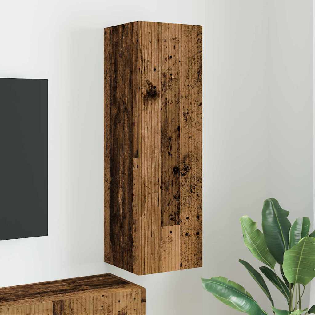 vidaXL Szafka pod telewizor Stare drewno 30 x 31 x 100 cm