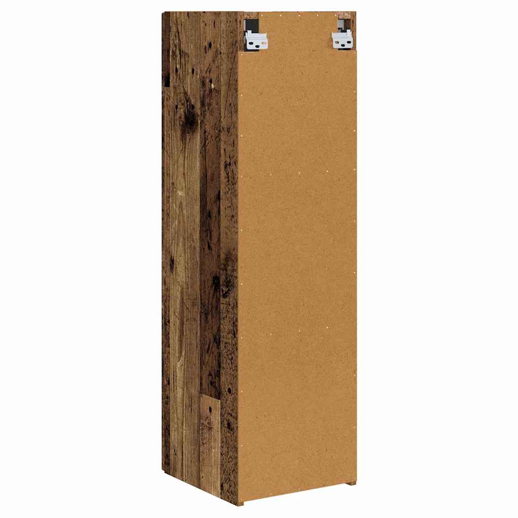 vidaXL Szafka pod telewizor Stare drewno 30 x 31 x 100 cm