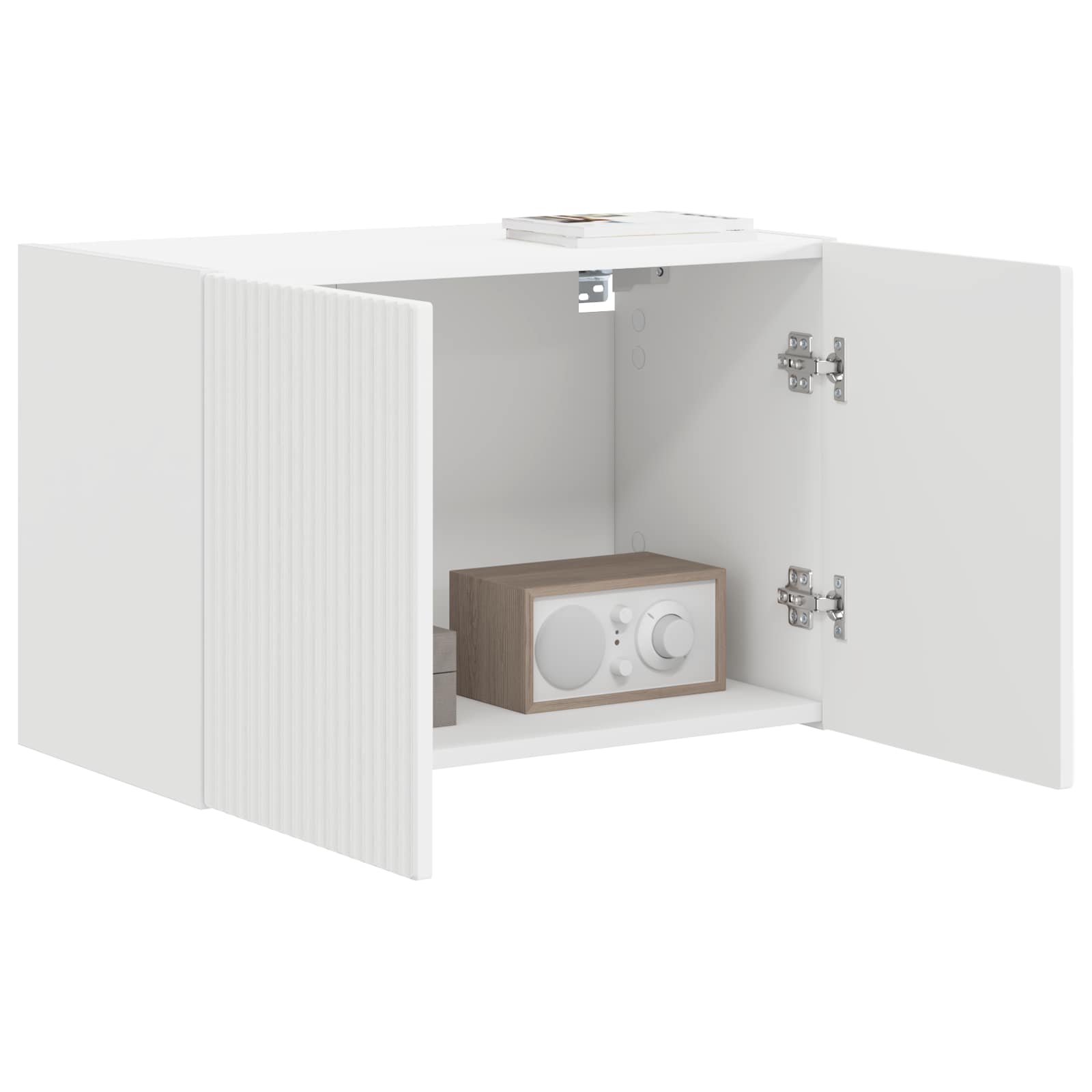 vidaXL Szafka pod telewizor 59,5 x 31 x 40 cm Biały