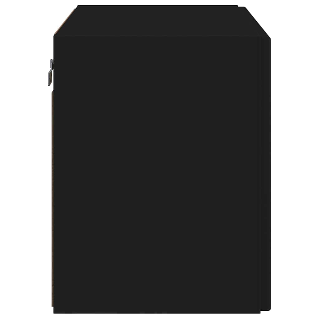 vidaXL Szafka pod telewizor Czarny 59,5 x 31 x 40 cm