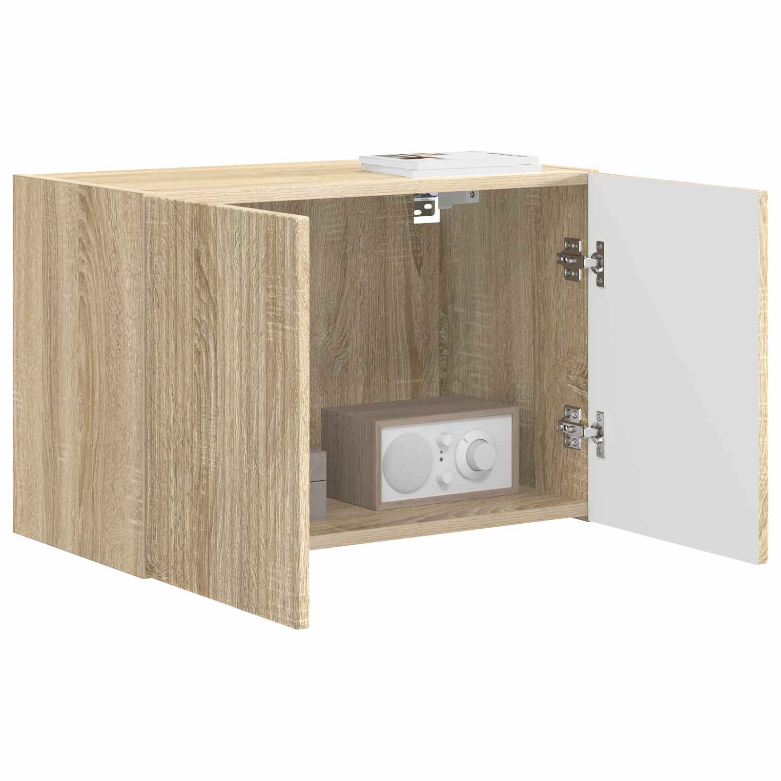 vidaXL Szafka pod telewizor 59,5 x 31 x 40 cm Dąb Sonoma