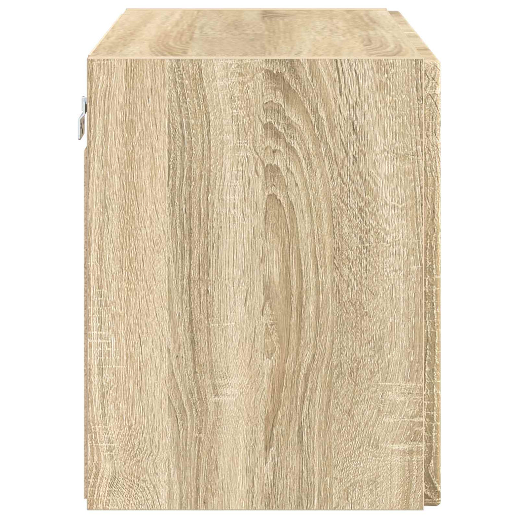 vidaXL Szafka pod telewizor 59,5 x 31 x 40 cm Dąb Sonoma