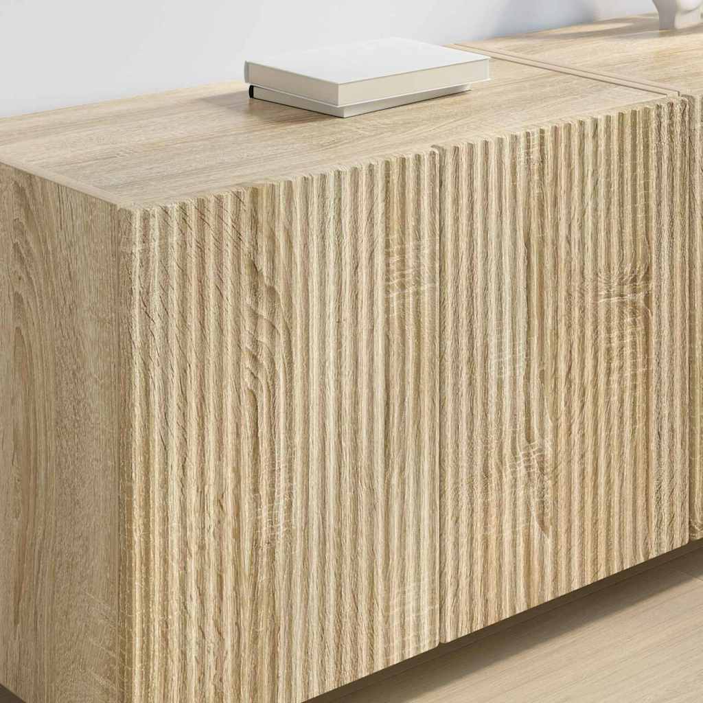 vidaXL Szafka pod telewizor 2 pcs Dąb Sonoma 59,5 x 31 x 40 cm