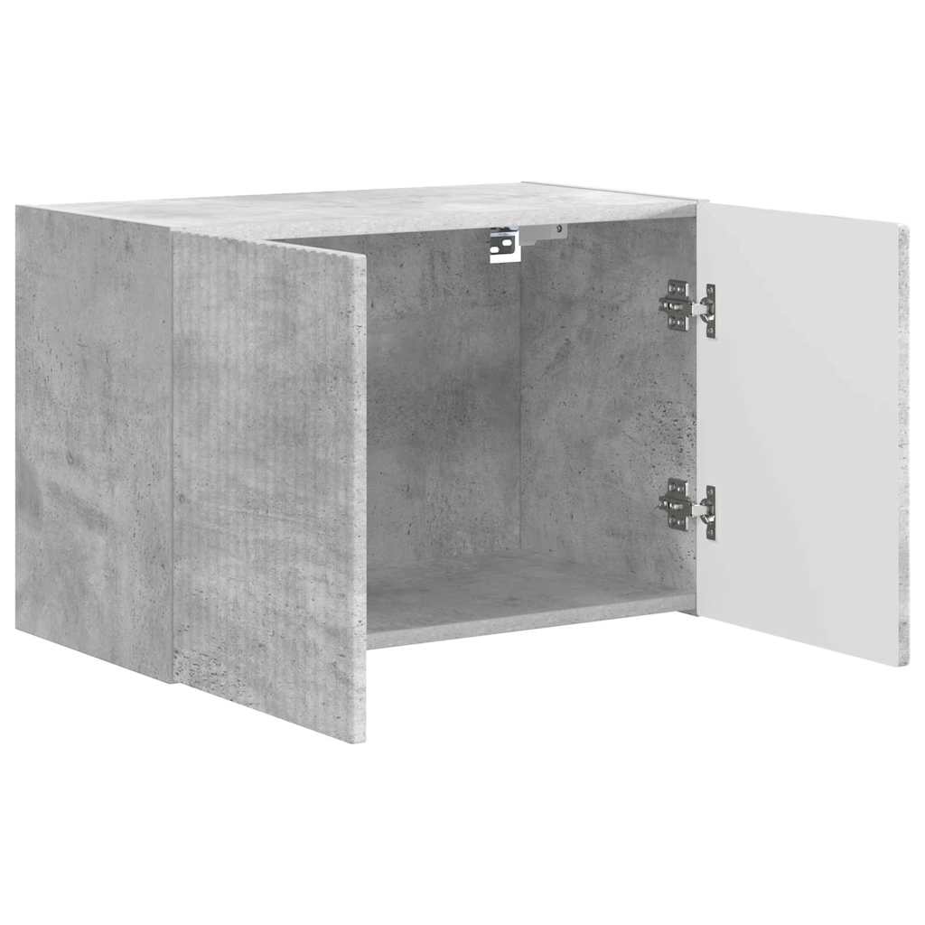 vidaXL Szafka pod telewizor Betonowy szary 59,5 x 31 x 40 cm