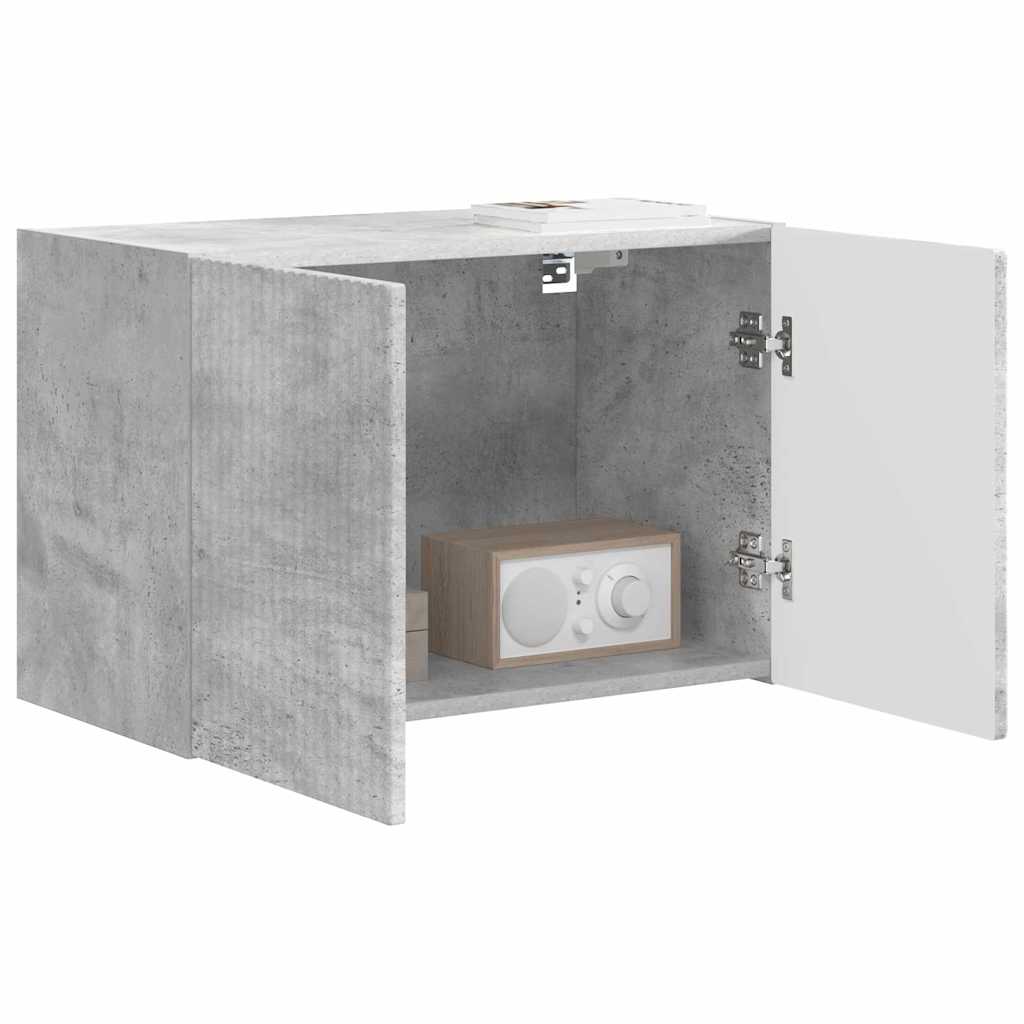 vidaXL Szafka pod telewizor Betonowy szary 59,5 x 31 x 40 cm