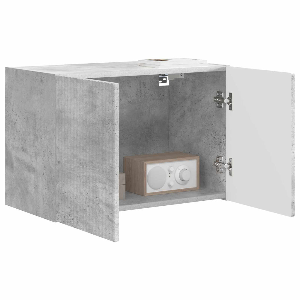 vidaXL Szafka pod telewizor 59,5 x 31 x 40 cm Betonowy szary