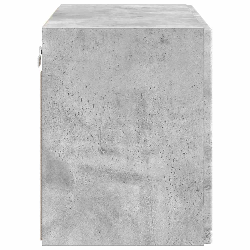 vidaXL Szafka pod telewizor Betonowy szary 59,5 x 31 x 40 cm