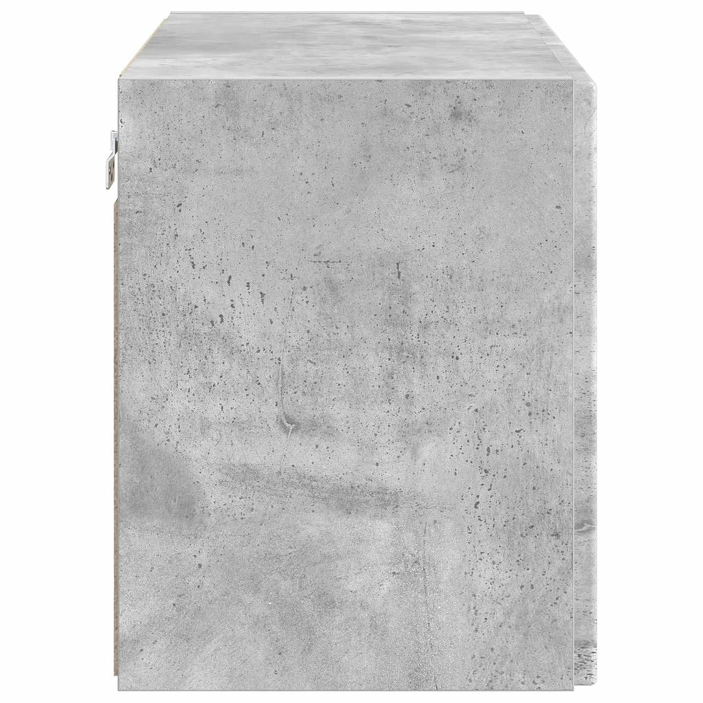 vidaXL Szafka pod telewizor 59,5 x 31 x 40 cm Betonowy szary