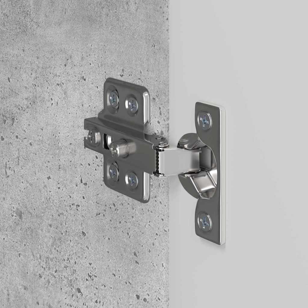 vidaXL Szafka pod telewizor 2 pcs Betonowy szary 59,5 x 31 x 40 cm
