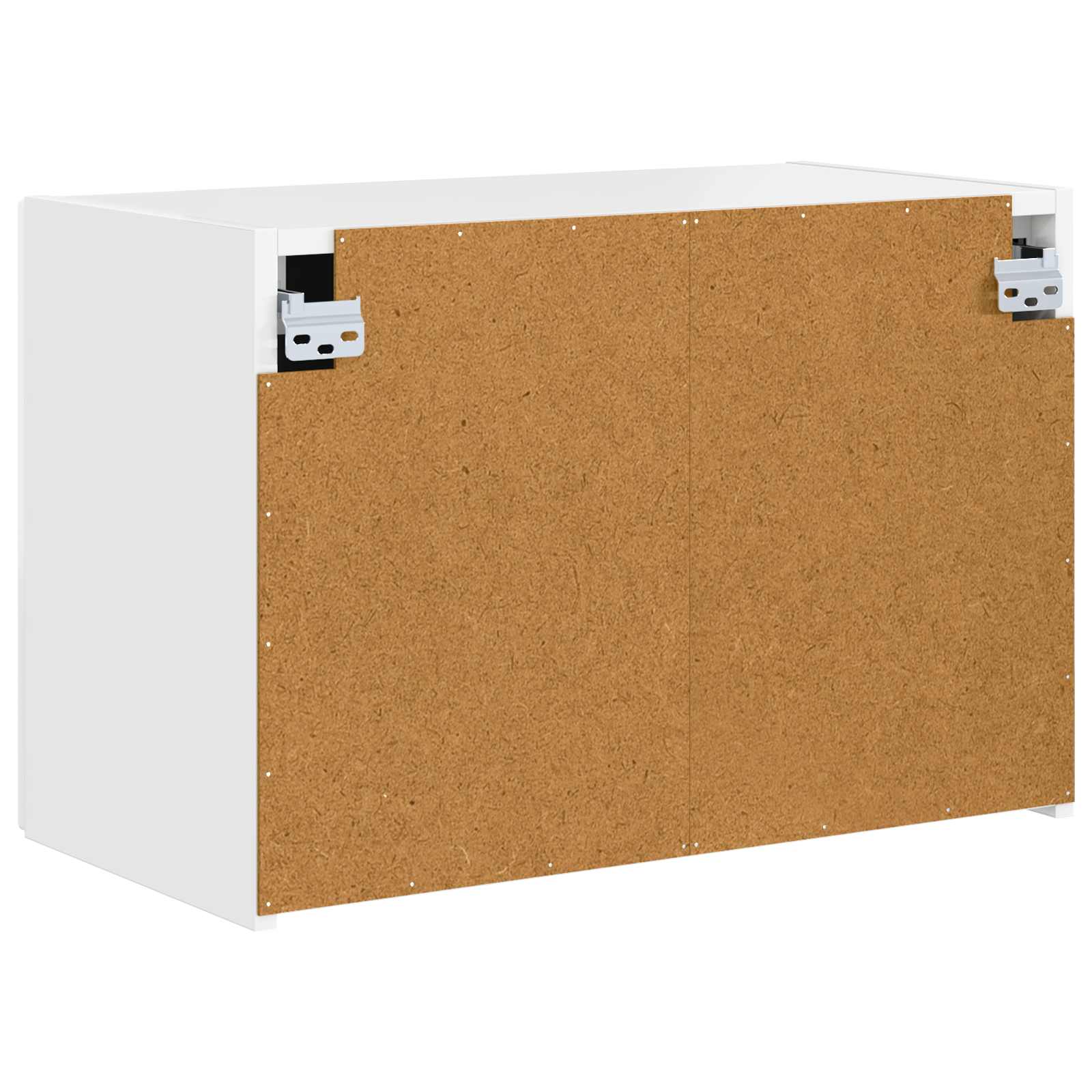 vidaXL Szafka pod telewizor 59,5 x 31 x 40 cm Wysoki połysk biały