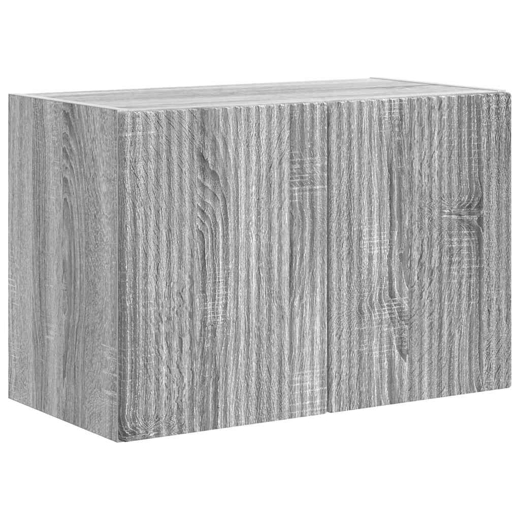vidaXL Szafka pod telewizor Szary Sonoma 59,5 x 31 x 40 cm