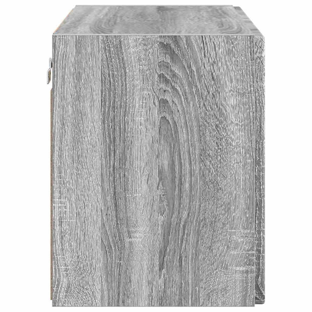 vidaXL Szafka pod telewizor Szary Sonoma 59,5 x 31 x 40 cm