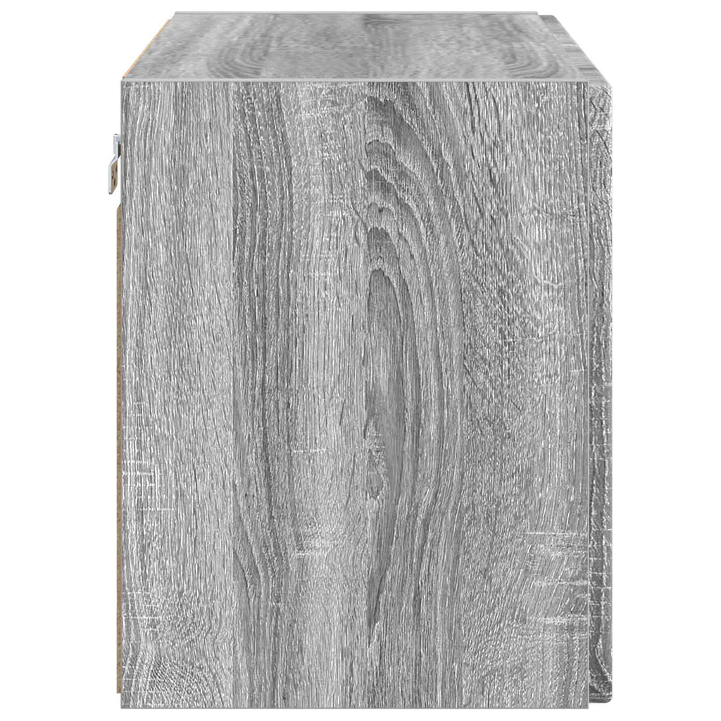 vidaXL Szafka pod telewizor 59,5 x 31 x 40 cm Szary Sonoma