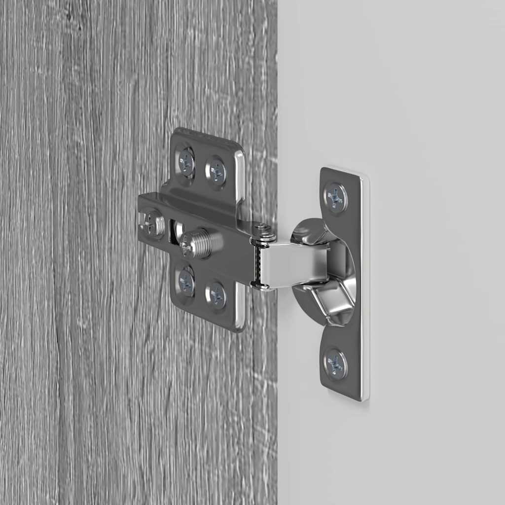 vidaXL Szafka pod telewizor 2 pcs Szary Sonoma 59,5 x 31 x 40 cm