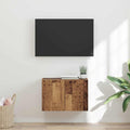 vidaXL Szafka pod telewizor Stare drewno 59,5 x 31 x 40 cm