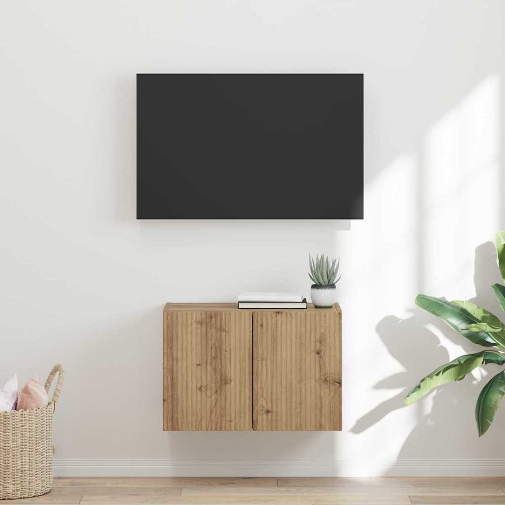 vidaXL Szafka pod telewizor Dąb rzemieślniczy 59,5 x 31 x 40 cm