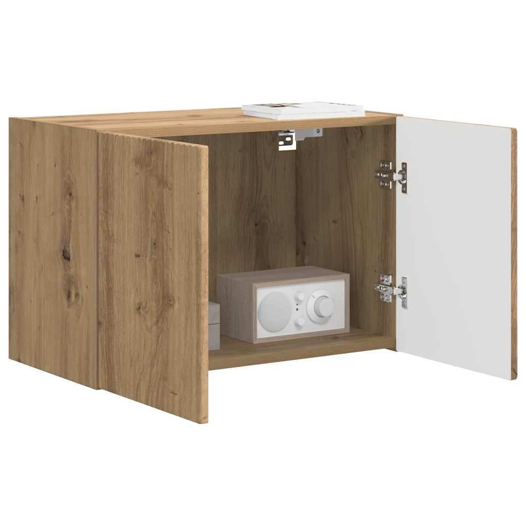 vidaXL Szafka pod telewizor Dąb rzemieślniczy 59,5 x 31 x 40 cm