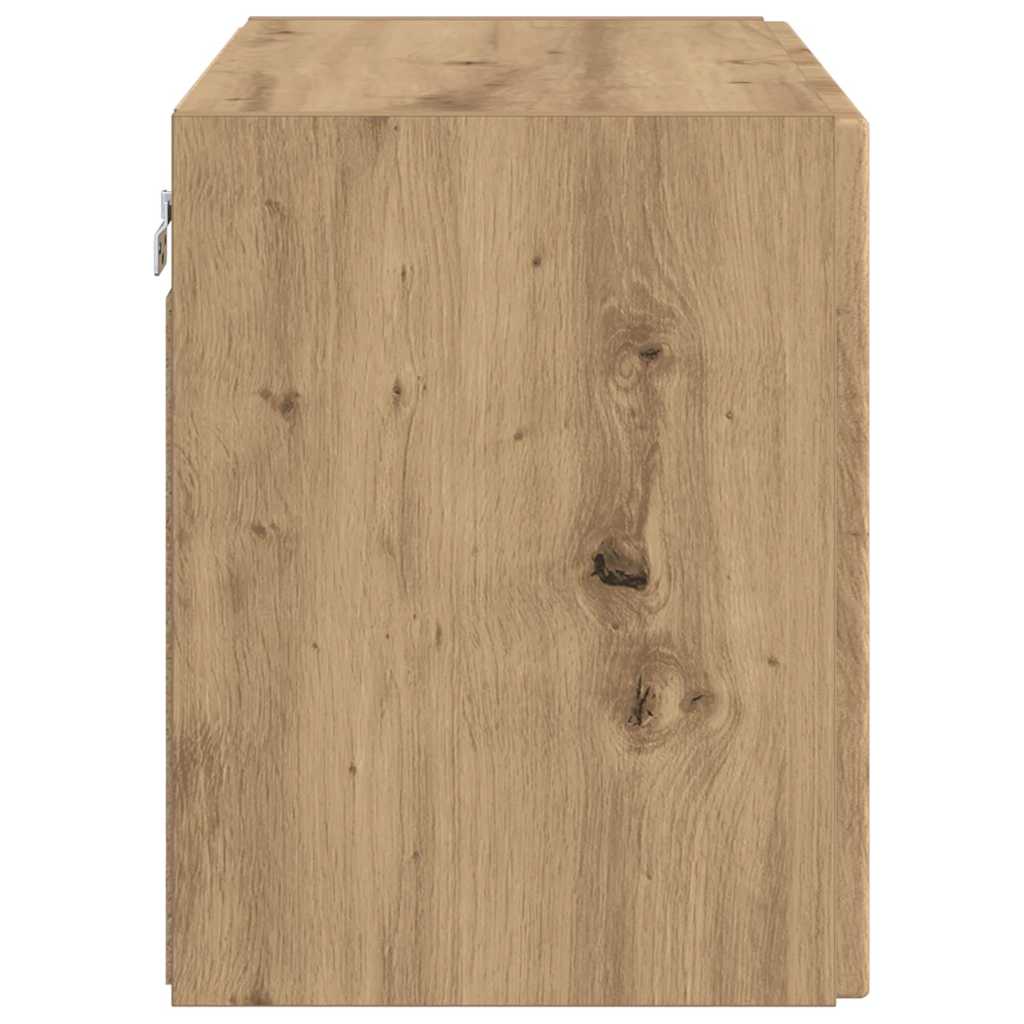 vidaXL Szafka pod telewizor Dąb rzemieślniczy 59,5 x 31 x 40 cm