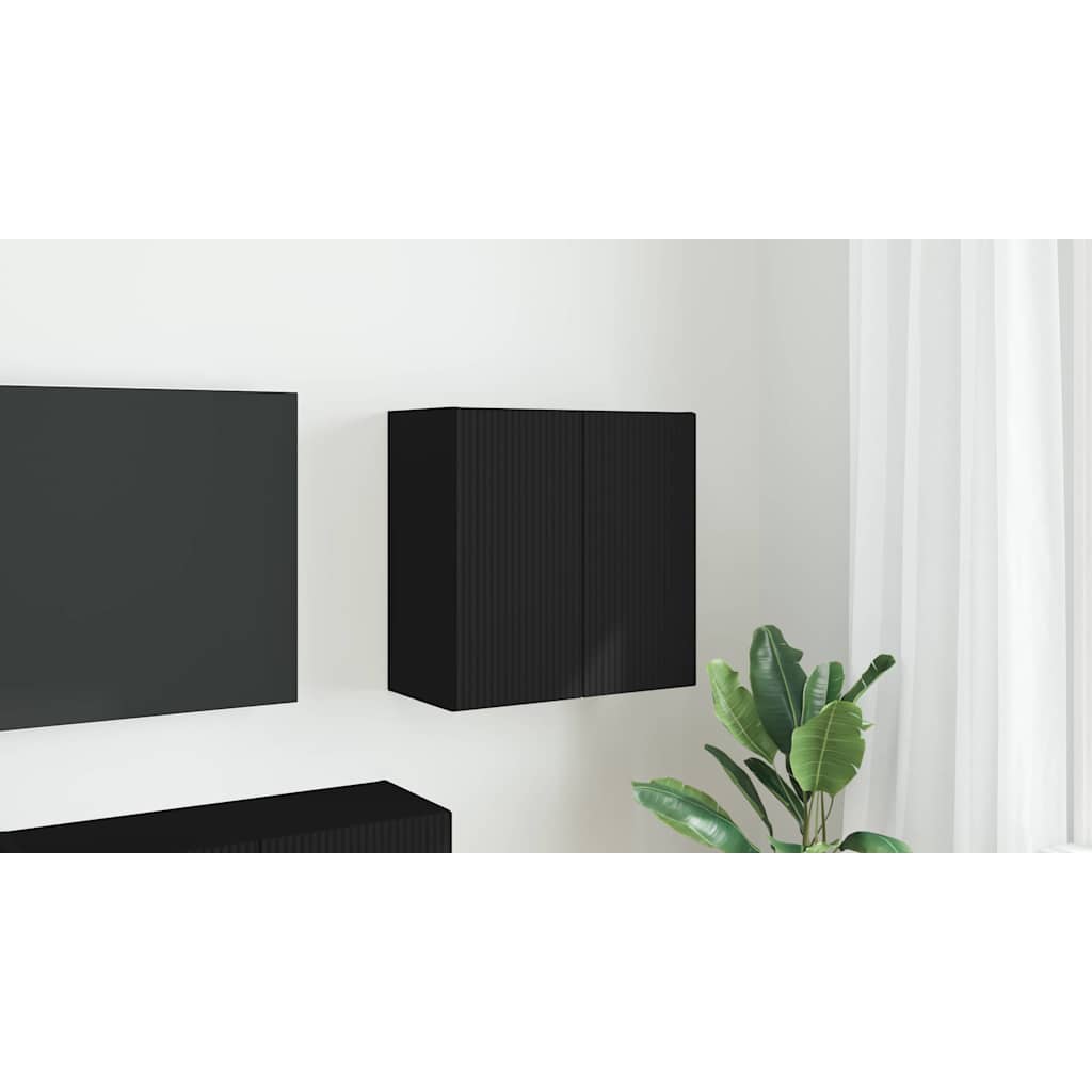 vidaXL Szafka pod telewizor 59,5 x 31 x 60 cm Czarny